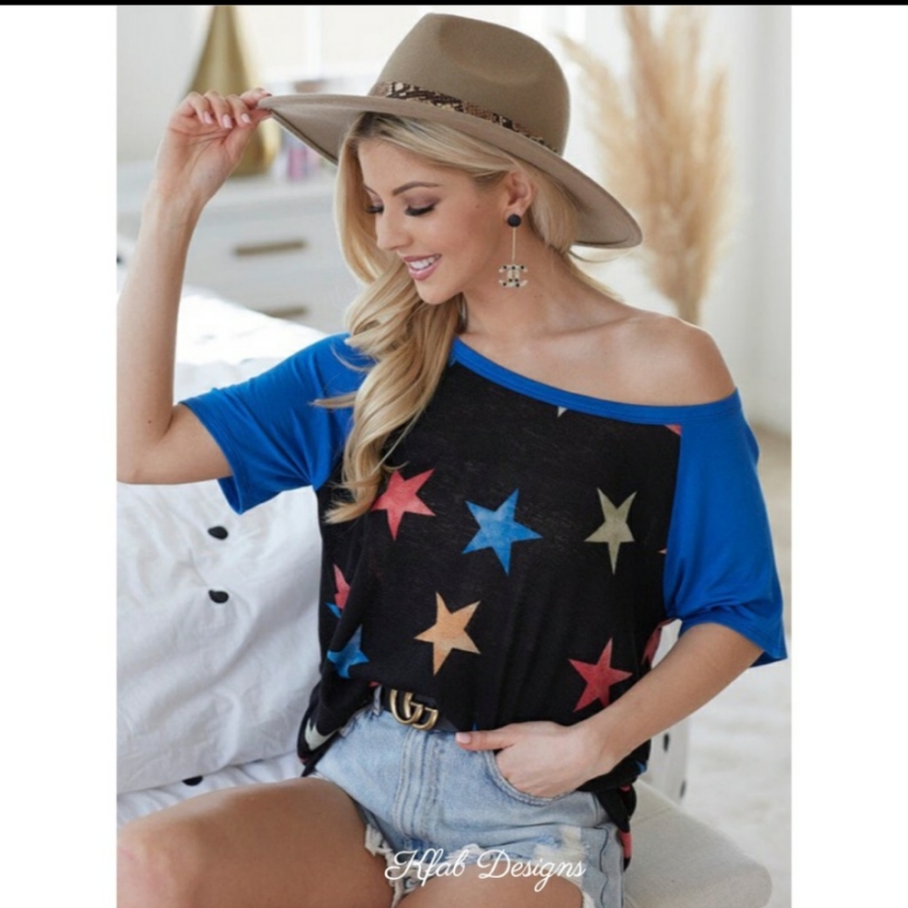 Raglan Star Top